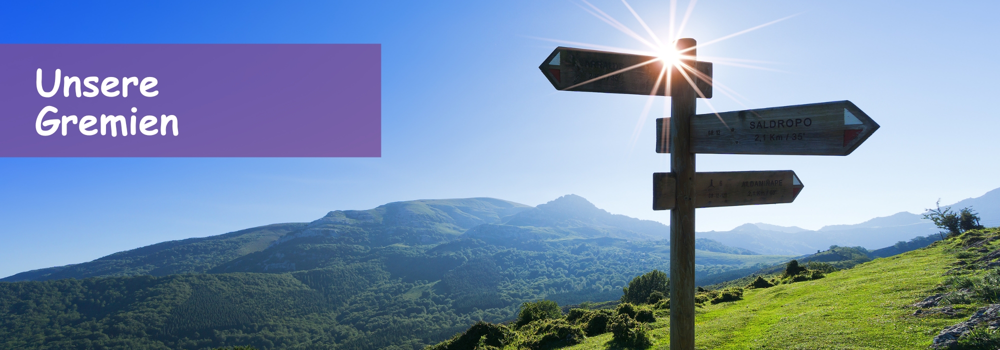 Roncalli Homepage Header Gremien