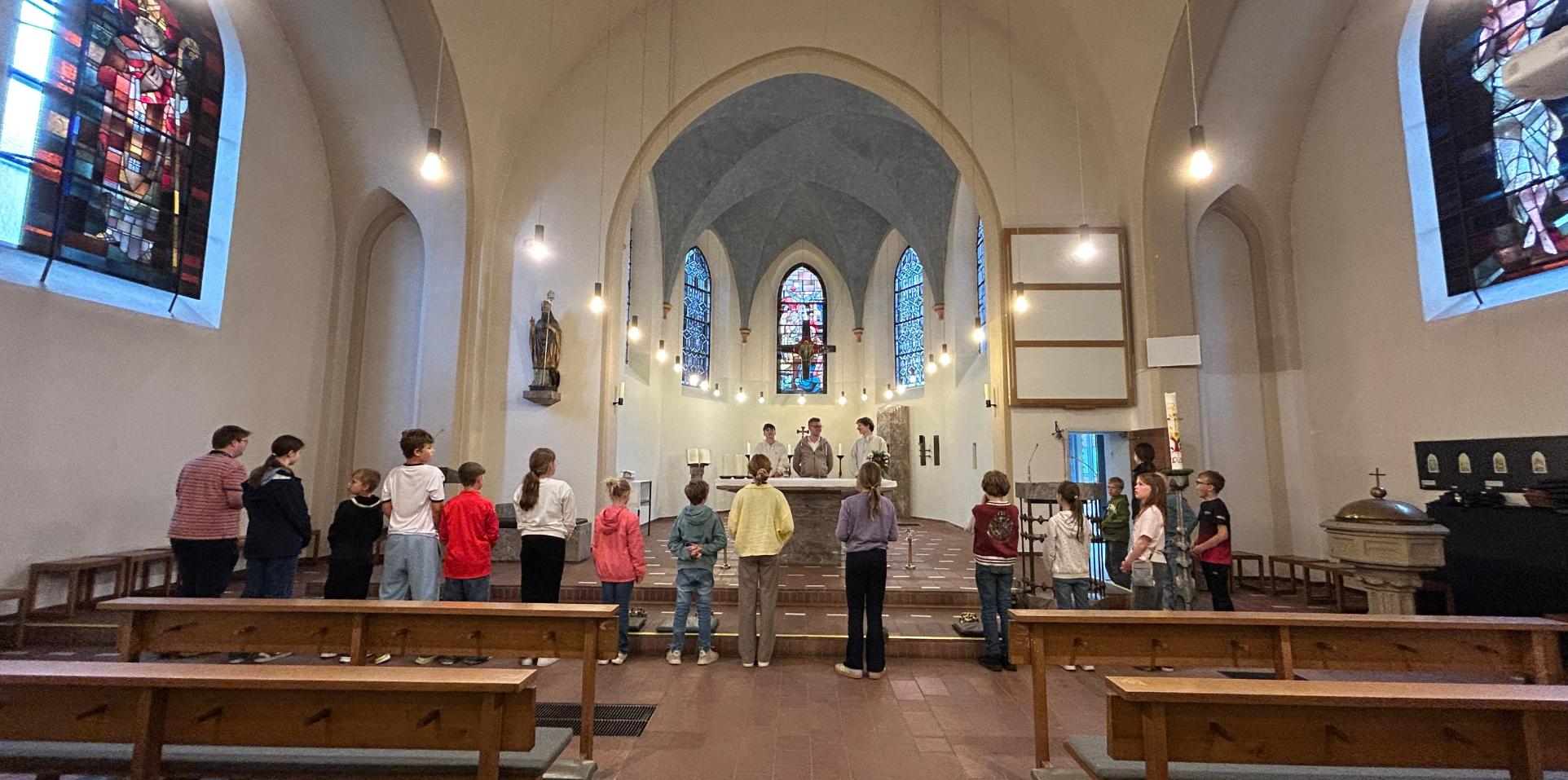 Messdienerprobe in St. Servatius