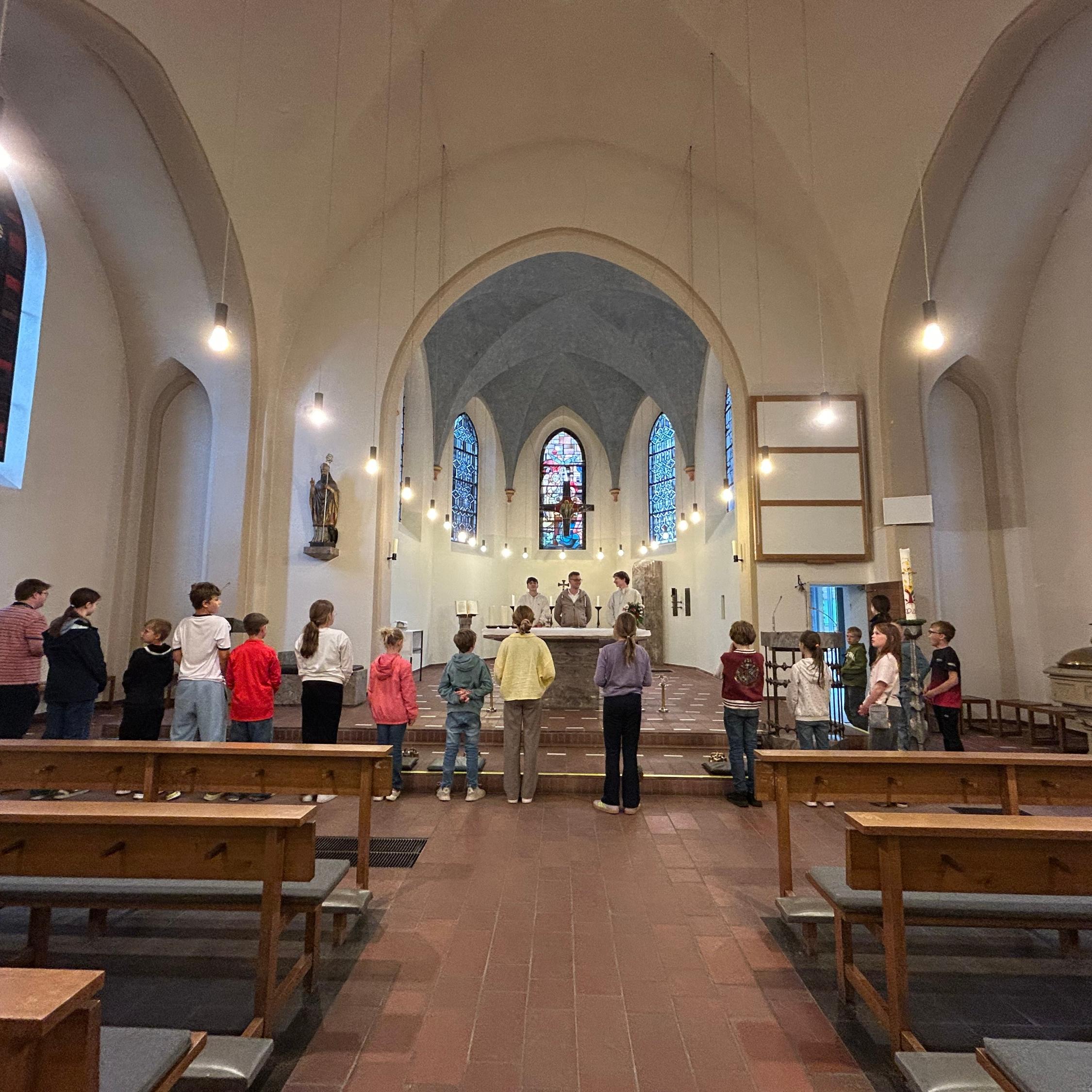 Messdienerprobe in St. Servatius