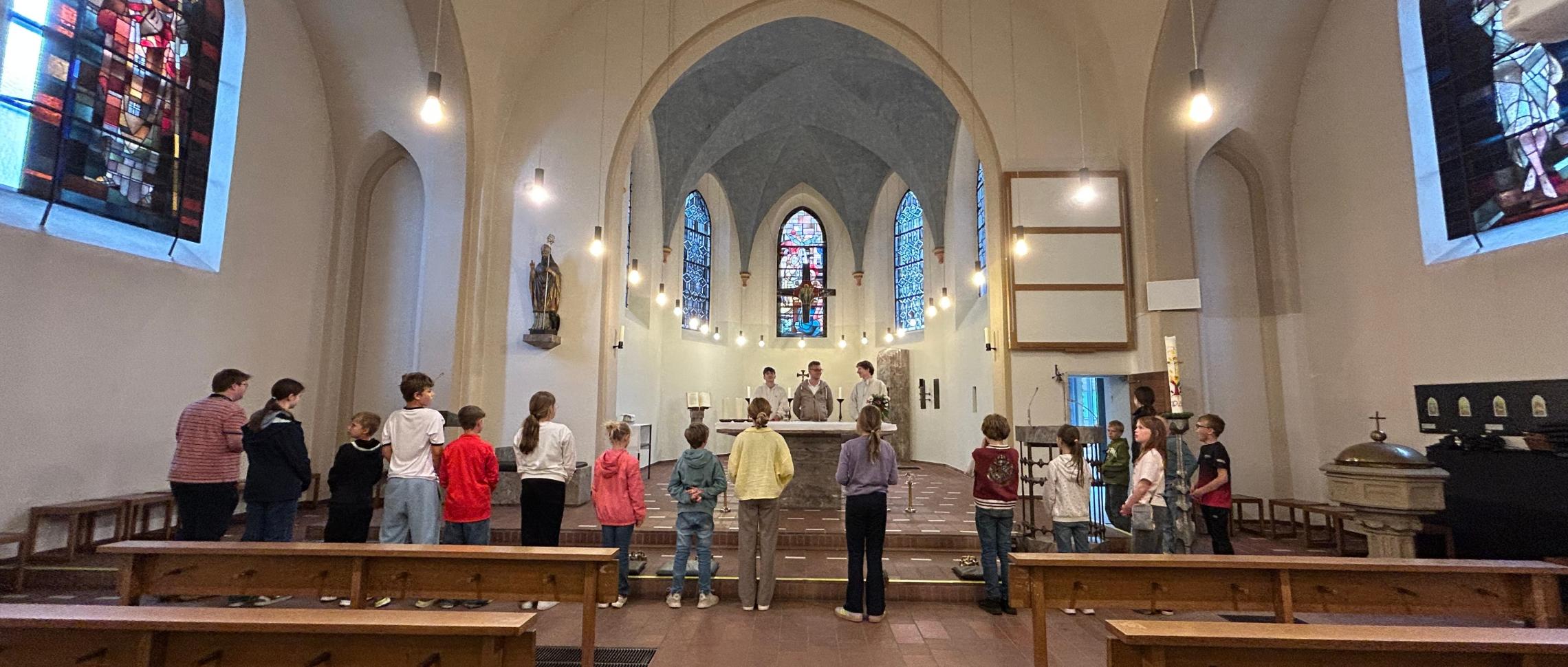Messdienerprobe in St. Servatius