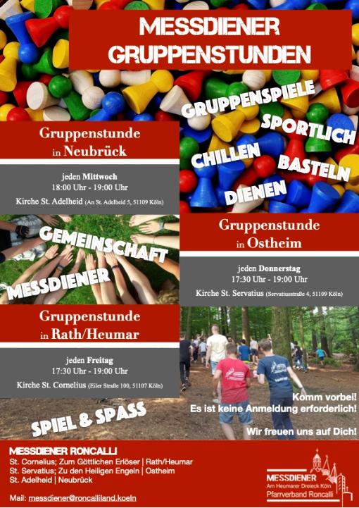 122024 Gruppenstunden Plakat